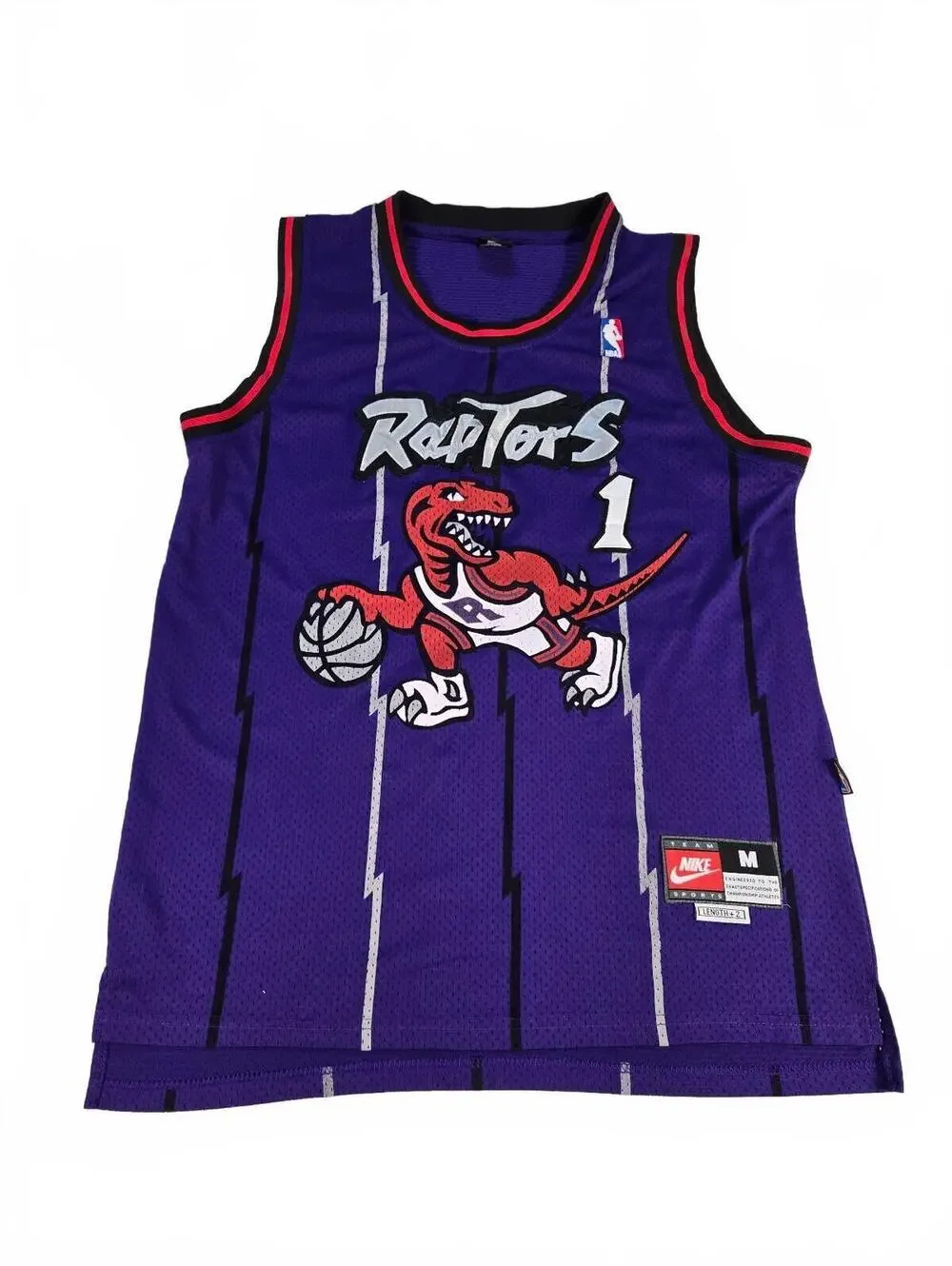 Vintage Nike Tracy McGrady Toronto Raptors Stitched Jersey M